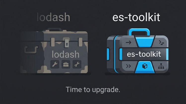 文章《es-toolkit：更现代的 JS 工具库》的题图